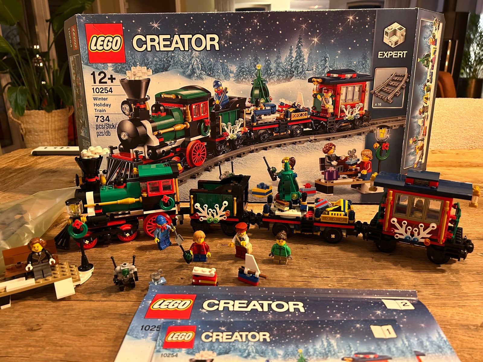 LEGO Creator Expert 10254 Winter Holiday Train, Kinderen en Baby's, Speelgoed | Duplo en Lego, Ophalen, Lego, Zo goed als nieuw