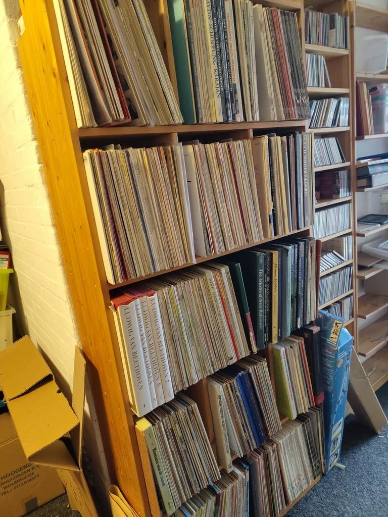 Partij van meer dan 600 klassieke muziek platen, Gebruikt, Overige typen, Ophalen of Verzenden, 12 inch