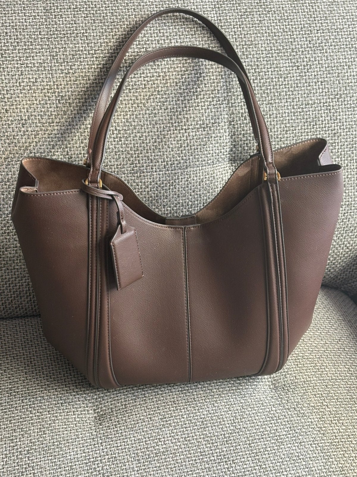 Bruine ZARA tas, Verzenden, Gebruikt, Bruin, Handtas