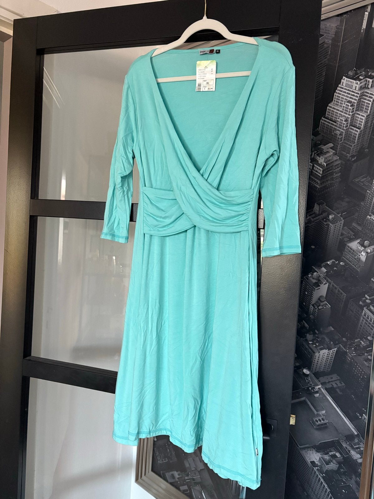 Nieuwe Pepperz jurk XL met driekwart mouwen, Kleding | Dames, Maat 46/48 (XL) of groter, Nieuw, Ophalen of Verzenden, Knielengte
