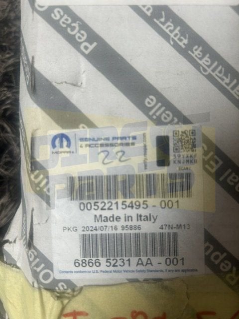 Jeep Avenger Embleem Origineel! 0052215495-001 RESTPARTIJ! H, Jeep, -, -, Nieuw