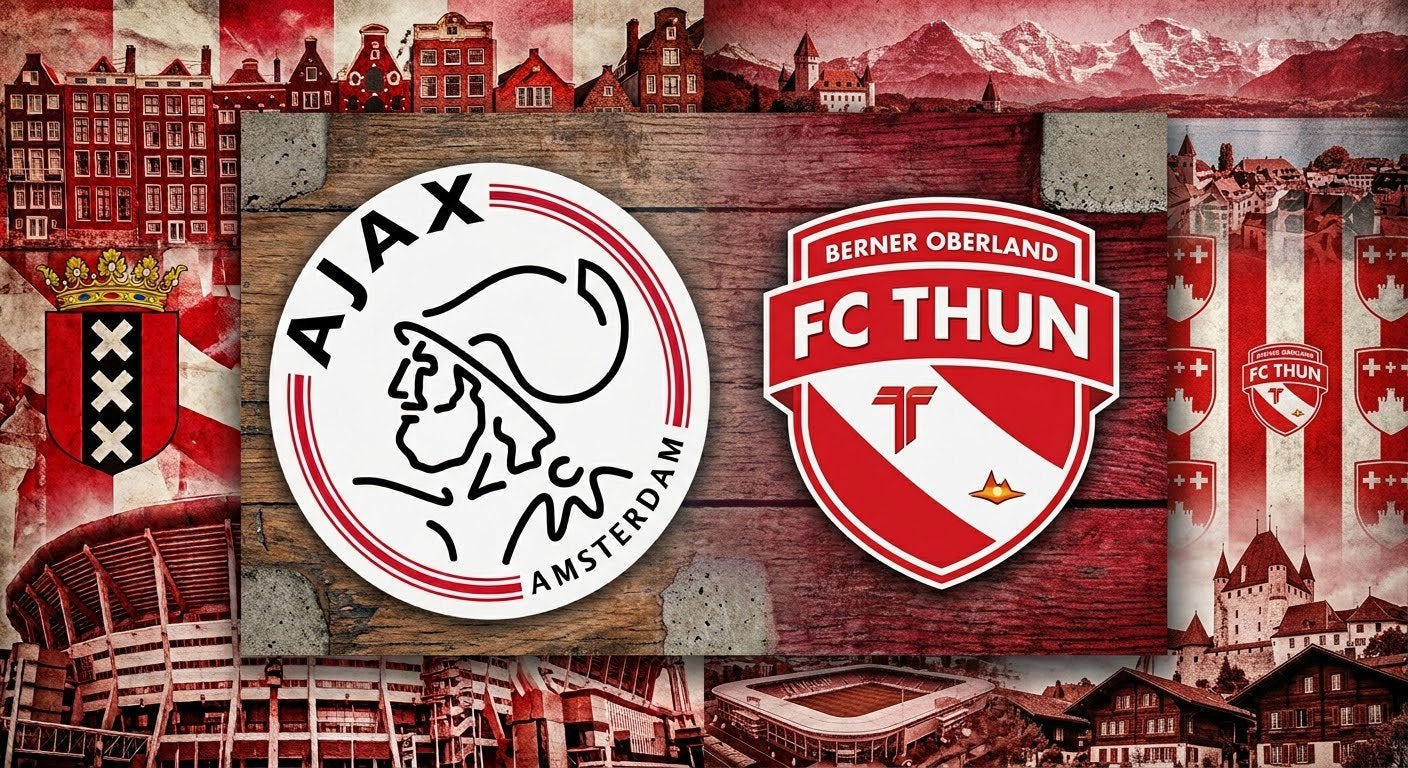 Ajax vs FC Thun | 3 tickets vak 428 rij 3 | Boven F-side!, Drie personen of meer, November, Europa of Champions League