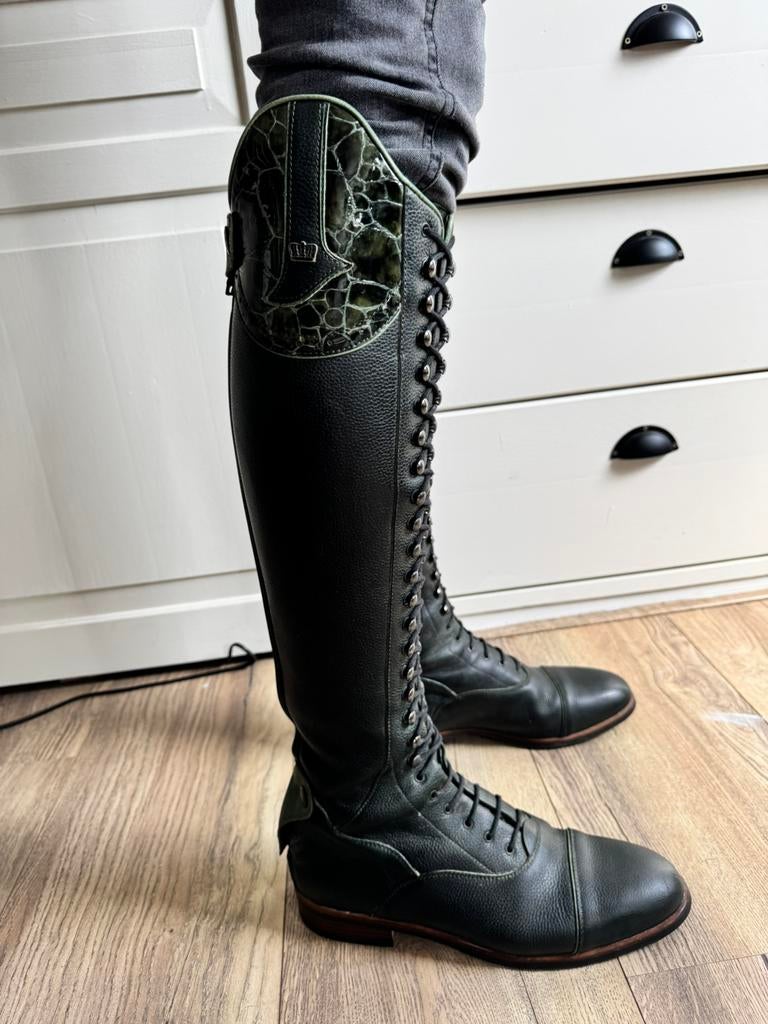 Kingsley laarzen, Dieren en Toebehoren, Paardrijkleding, Ophalen of Verzenden, Zo goed als nieuw, Dressuur, Schoeisel