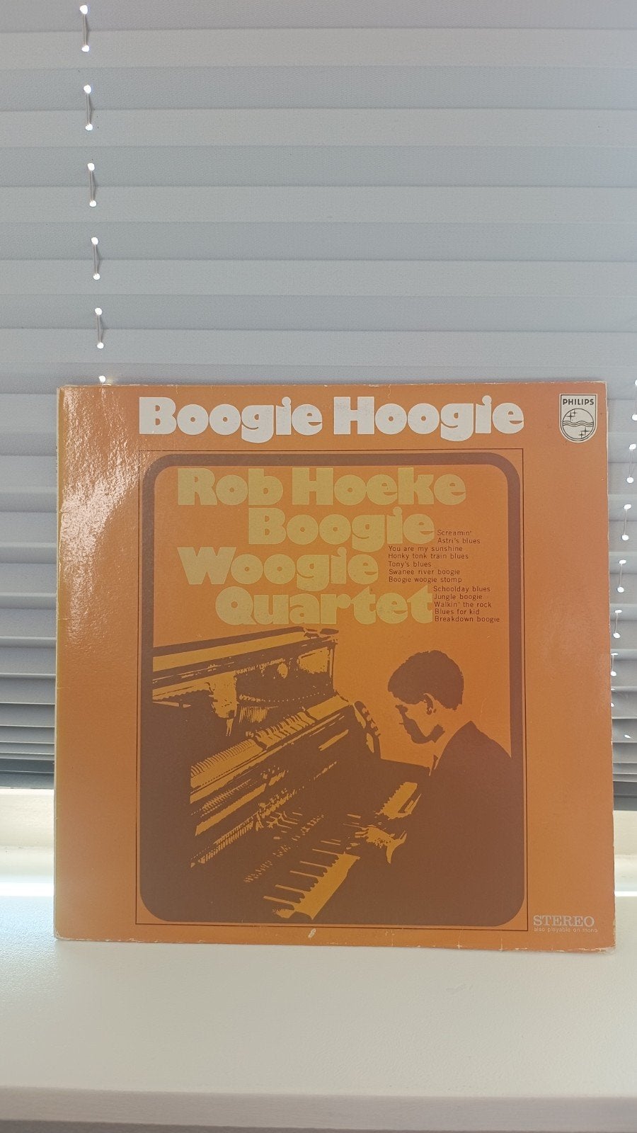 LP Boogie Hoogie Rob Hoeke Boogie Woogie Quartet, Ophalen of Verzenden, Zo goed als nieuw, LP
