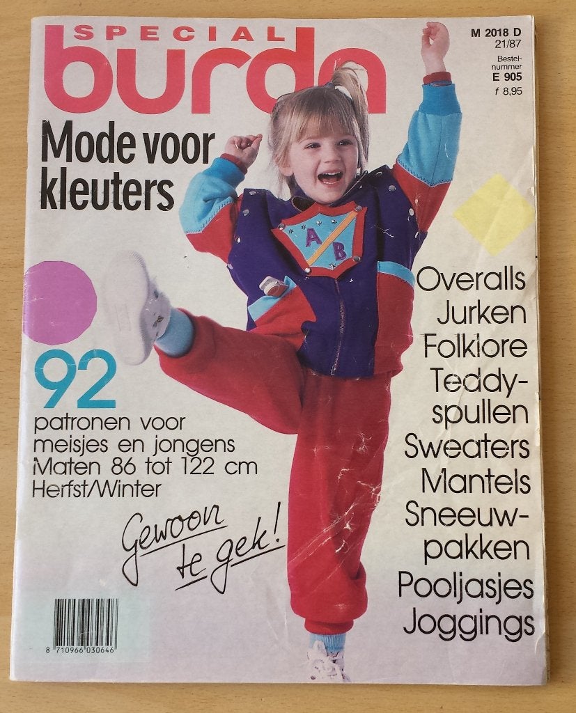 Burda - Mode voor Kleuters - Herfst / Winter 1987, Kind, Nvt, Nvt, Nvt