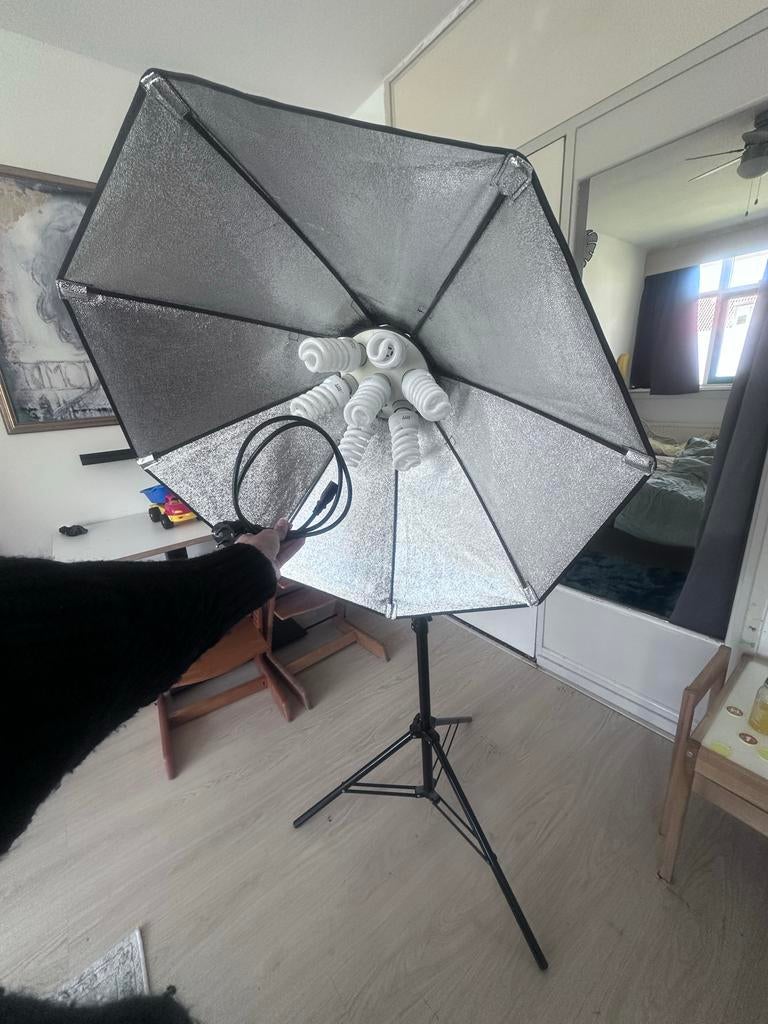 Mettle SLH7 Studio Softbox Lamp - Fotografie Verlichting, Ophalen, Gebruikt, Lamp of Flitsset