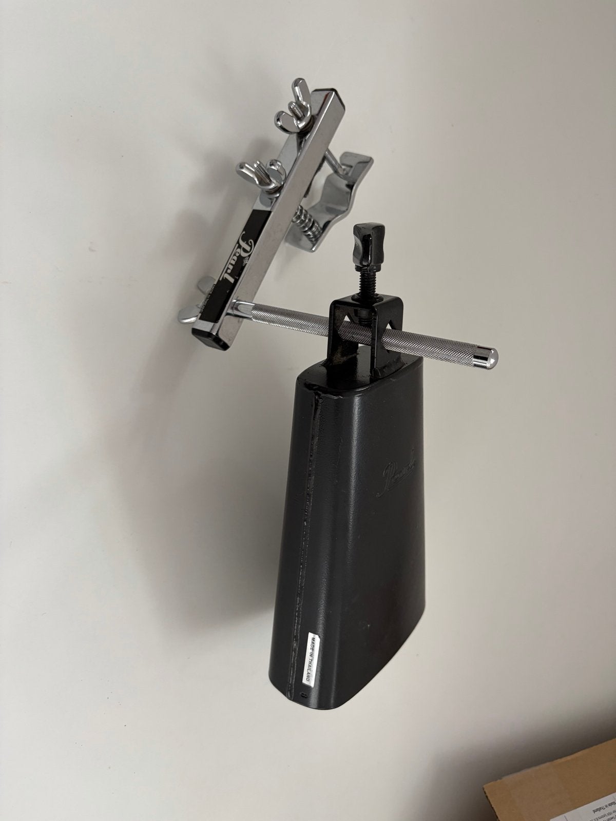 Pearl Cowbell 11 inch met Pearl PPS35 klem - zgan, Ophalen of Verzenden, Zo goed als nieuw, Overige soorten