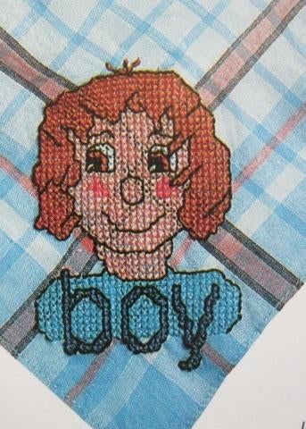 Borduurpatroon  Boy en Girl  nr 1710, Verzenden, Nieuw, Handborduren, Patroon