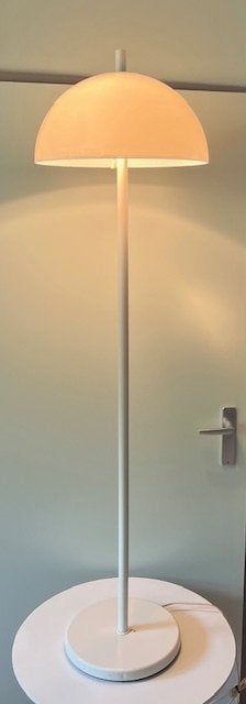 Vintage mushroom vloerlamp, Ophalen, E27 (groot), 150 tot 200 cm, Kunststof