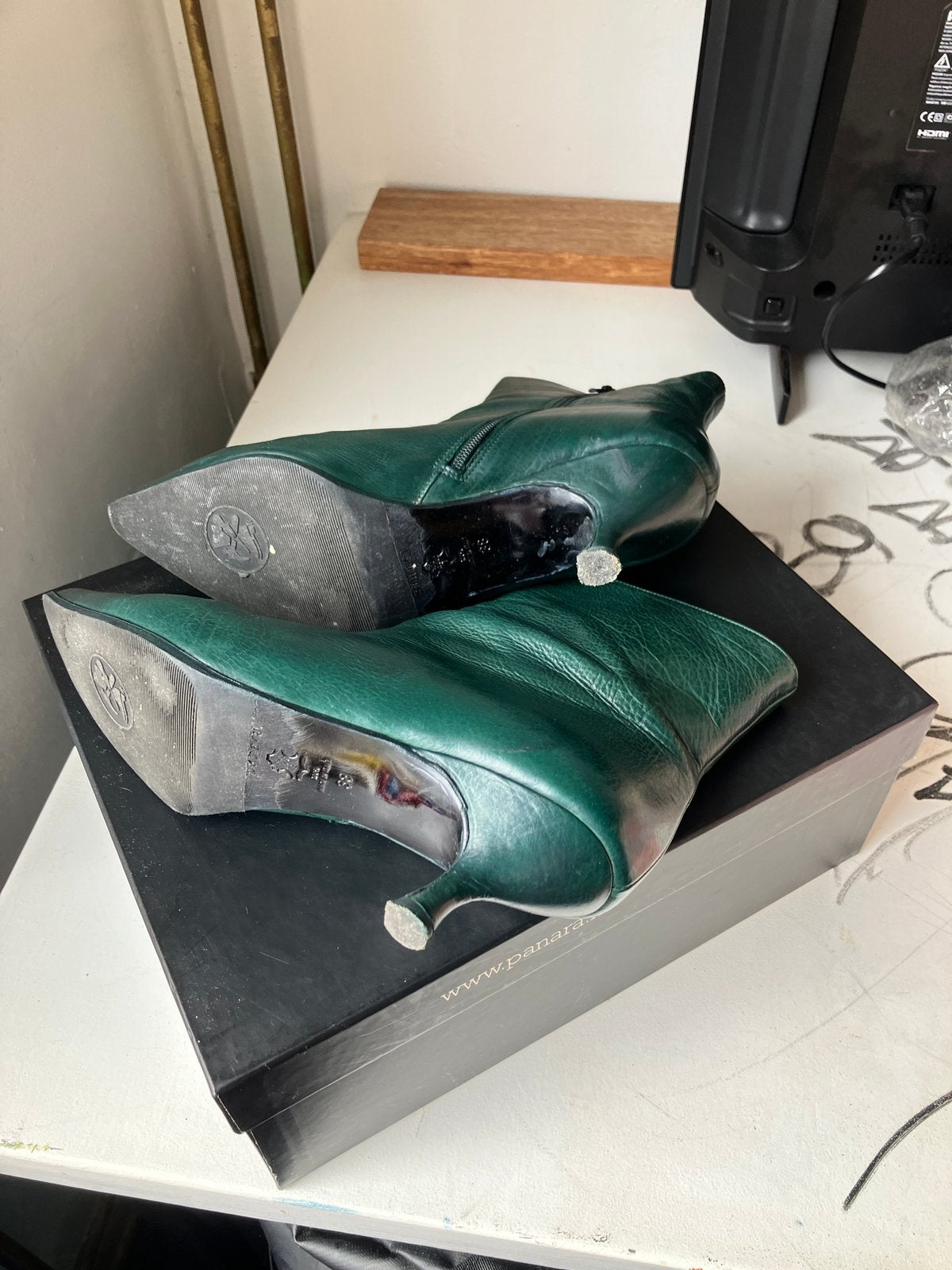 Half hoge laarsjes , Panara , maat 38, Kleding | Dames, Lage of Enkellaarzen, Ophalen of Verzenden, Gedragen, Groen