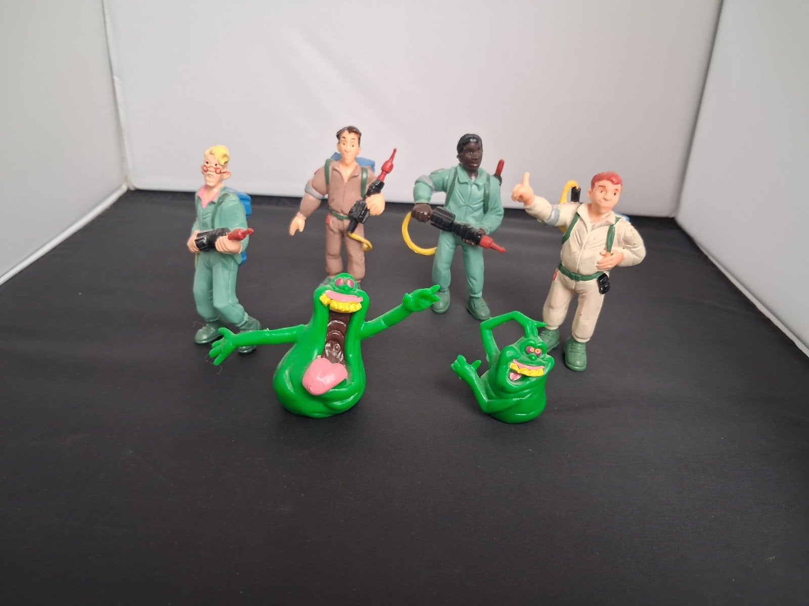 Vintage Ghostbusters en Slimer set, Ophalen of Verzenden, Zo goed als nieuw
