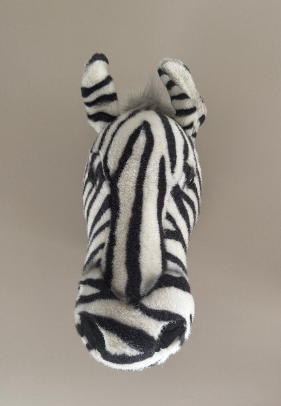 Set van 4 pluche dierenkoppen voor aan de muur, Ophalen of Verzenden, Zo goed als nieuw
