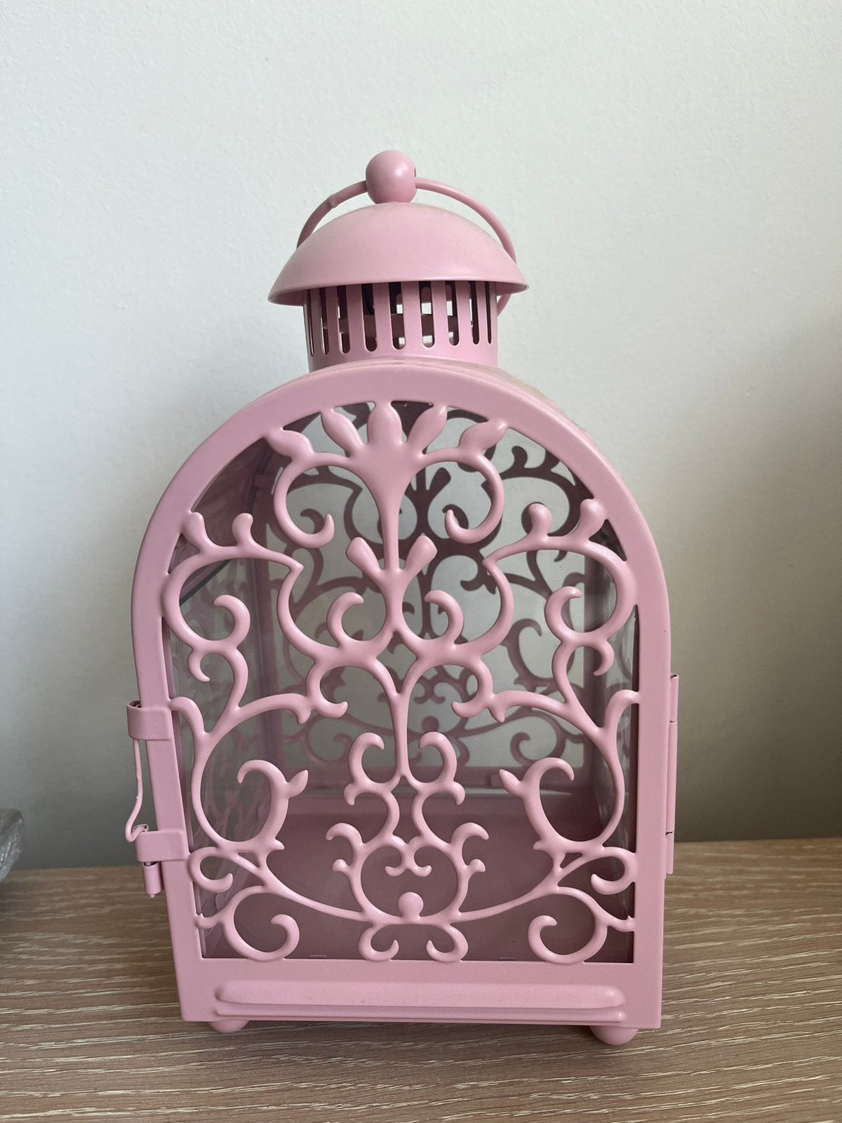 ZGAN roze Ikea Gottgëra lantaarn, Lantaarn, IKEA, Ophalen of Verzenden, Zo goed als nieuw