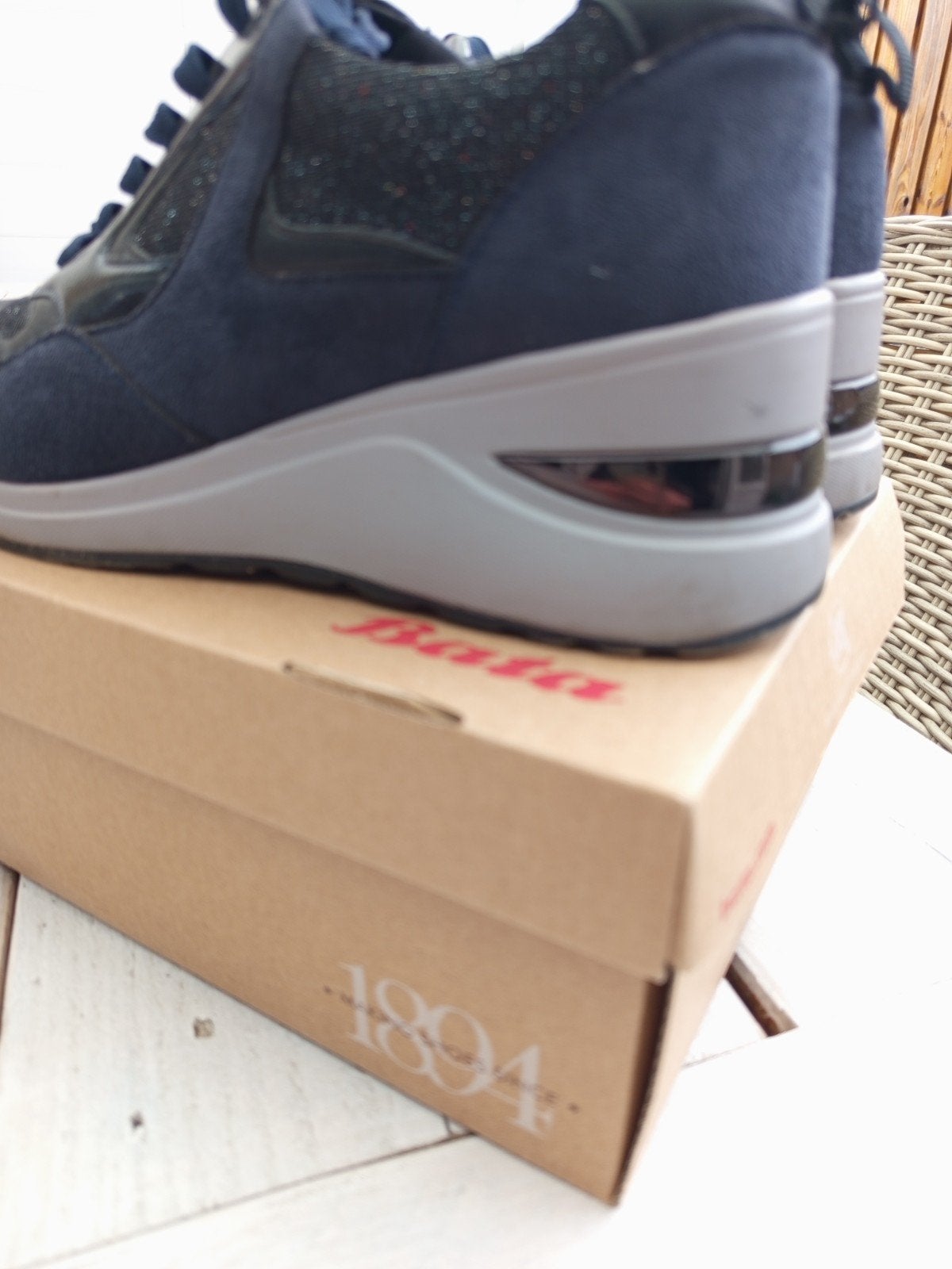 Bata schoenen maat 40, Blauw, BATA, Ophalen of Verzenden, Sneakers of Gympen