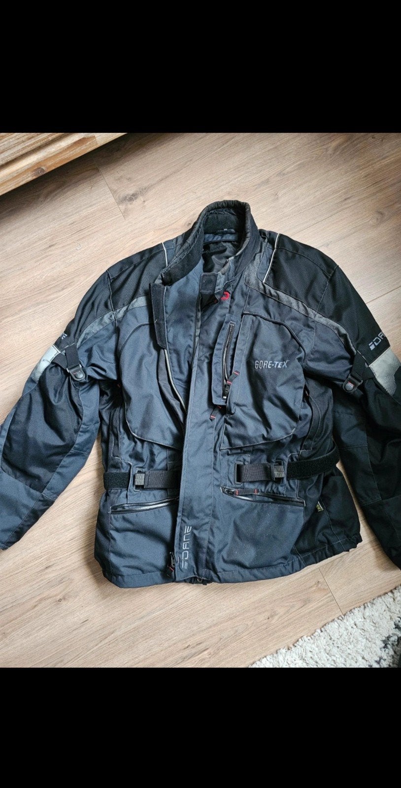 Dane Gore-Tex motorjas met uitneembare binnenvoering, Zwart, Overige maten, Ophalen of Verzenden, Dane