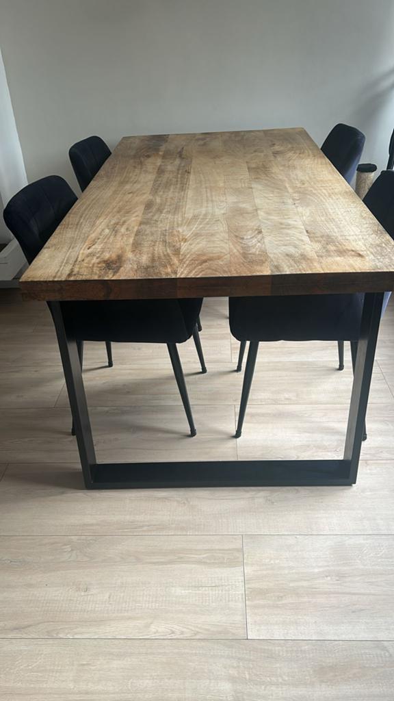 Mango houten tafel, Ophalen of Verzenden
