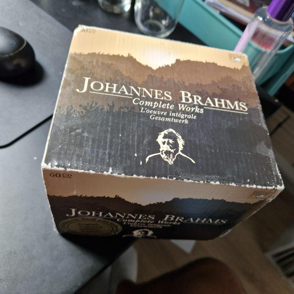 Brahms Complete Edition (60 CD + CDRom), Ophalen of Verzenden, Romantiek, Zo goed als nieuw