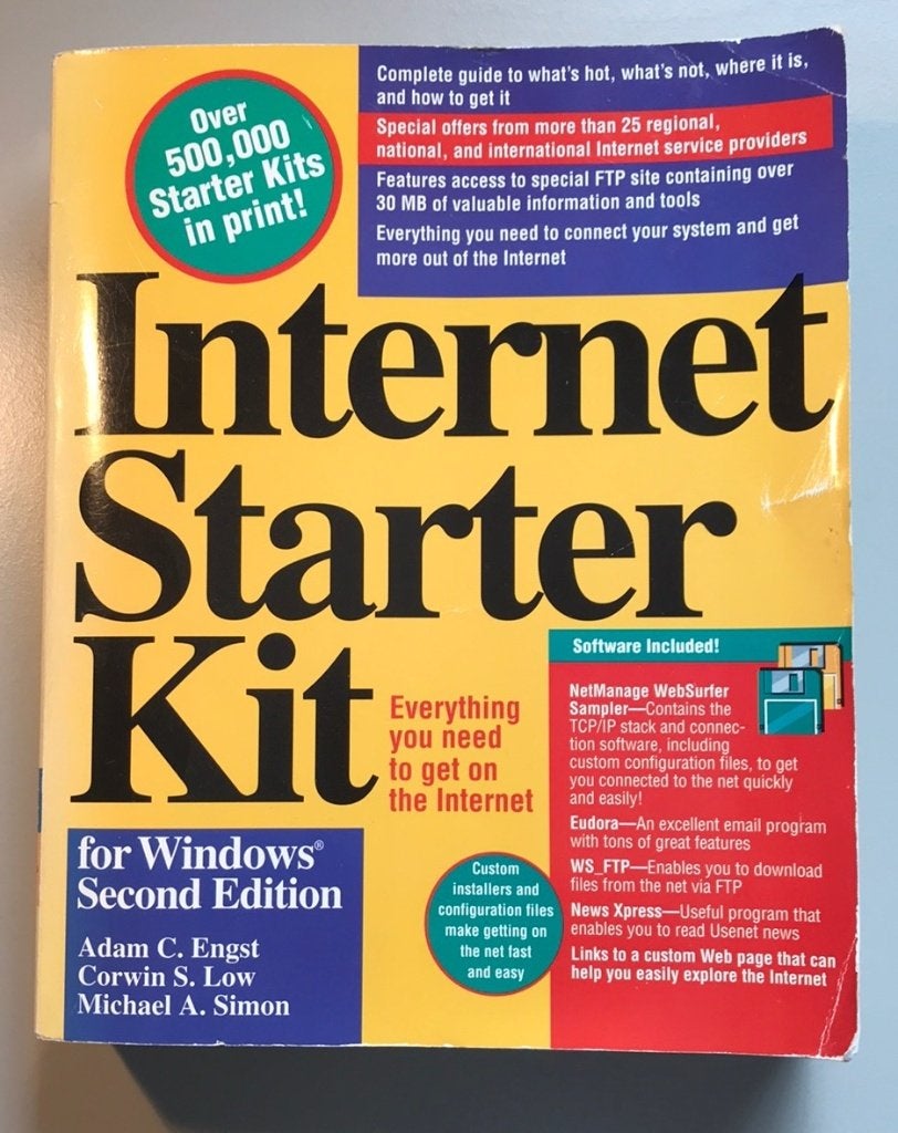 Internet Starter Kit voor Windows - Tweede Editie, Ophalen of Verzenden, Zo goed als nieuw, Internet of Webdesign, Adam C. Engst, Corwin S. Low, Michael A. Simon