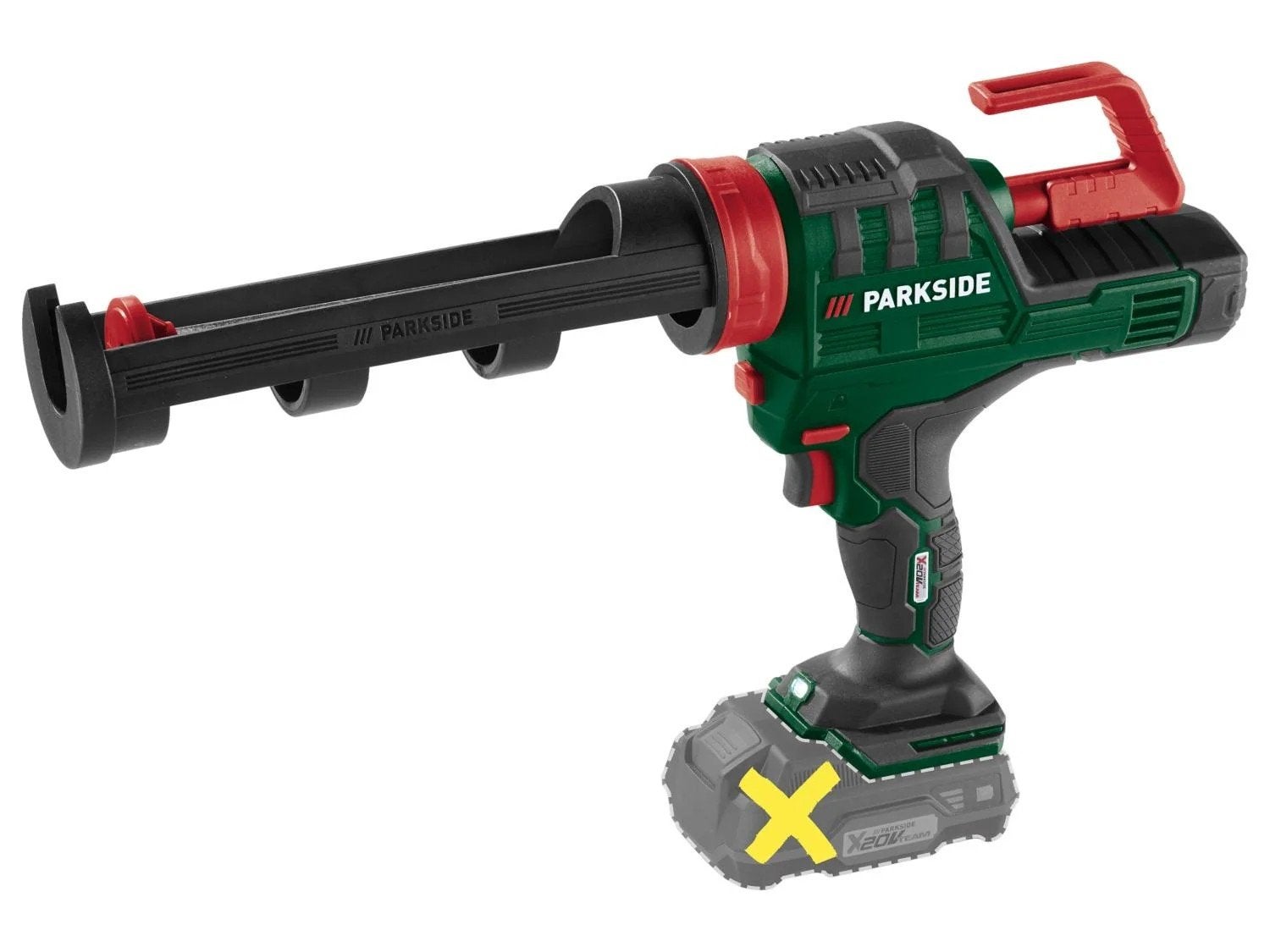 Parkside 20v accu kitspuit kit pistool, Ophalen of Verzenden, Nieuw
