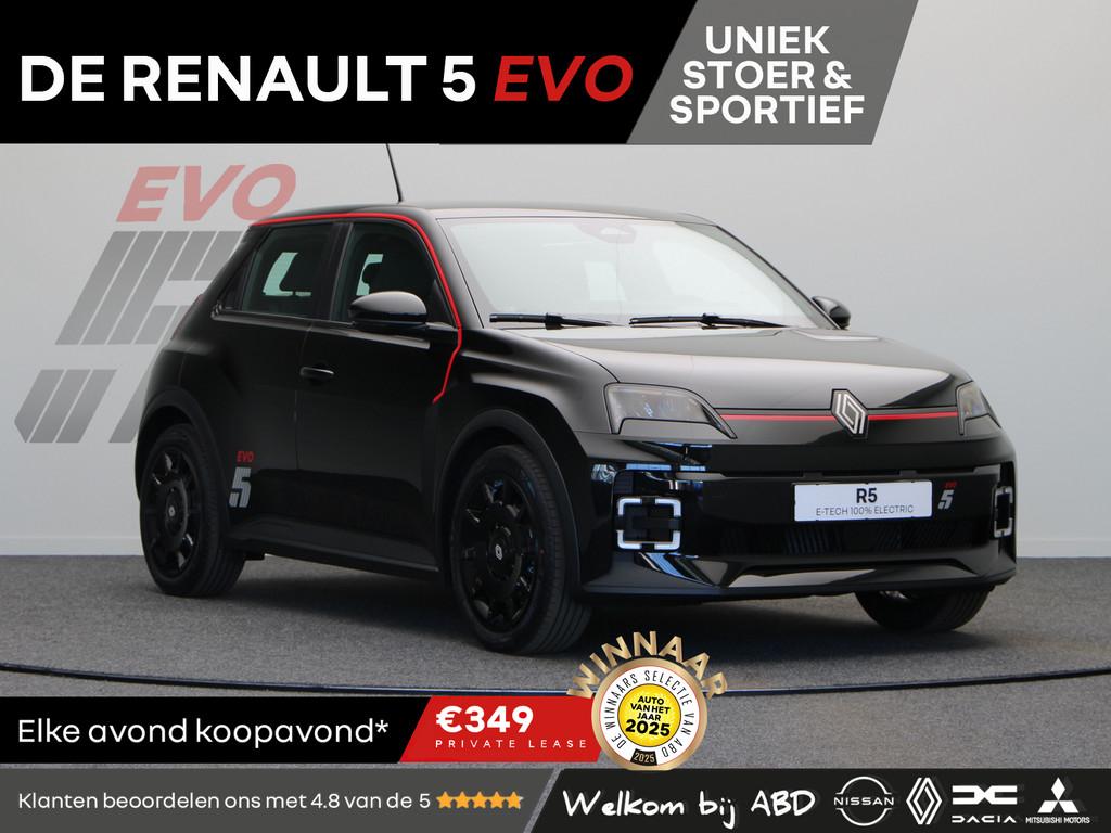 Renault 5 EVO Urban Range 120pk 40 kWh | Exclusief bij ABD |, Auto's, Renault, Stof, Origineel Nederlands, Nieuw, Automatische klimaatregeling