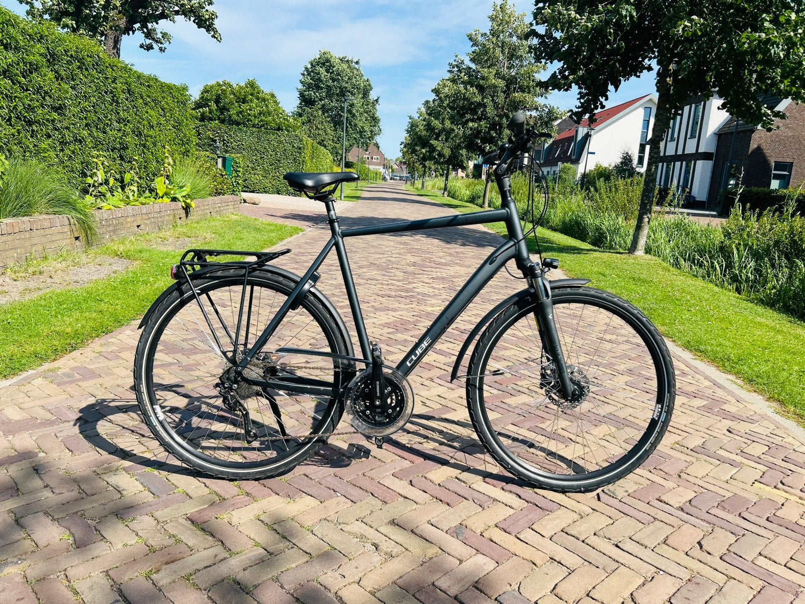 Cube Touring Exc | Herenfiets | 62CM | DEORE | DISC, Fietsen en Brommers, Fietsen | Heren | Herenfietsen, Gebruikt, Versnellingen