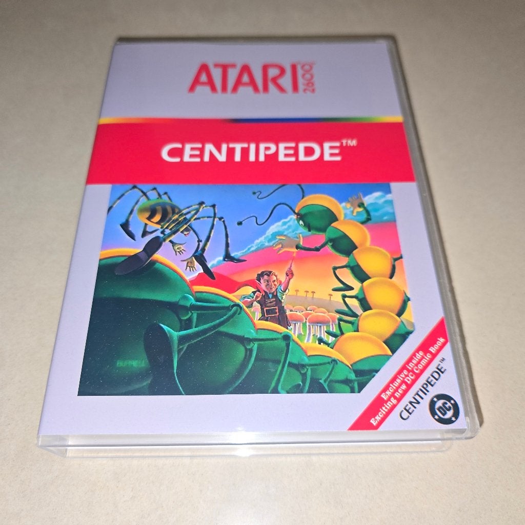 Centipede Atari 2600 Game Case, Spelcomputers en Games, Avontuur en Actie, Verzenden, 1 speler, Zo goed als nieuw