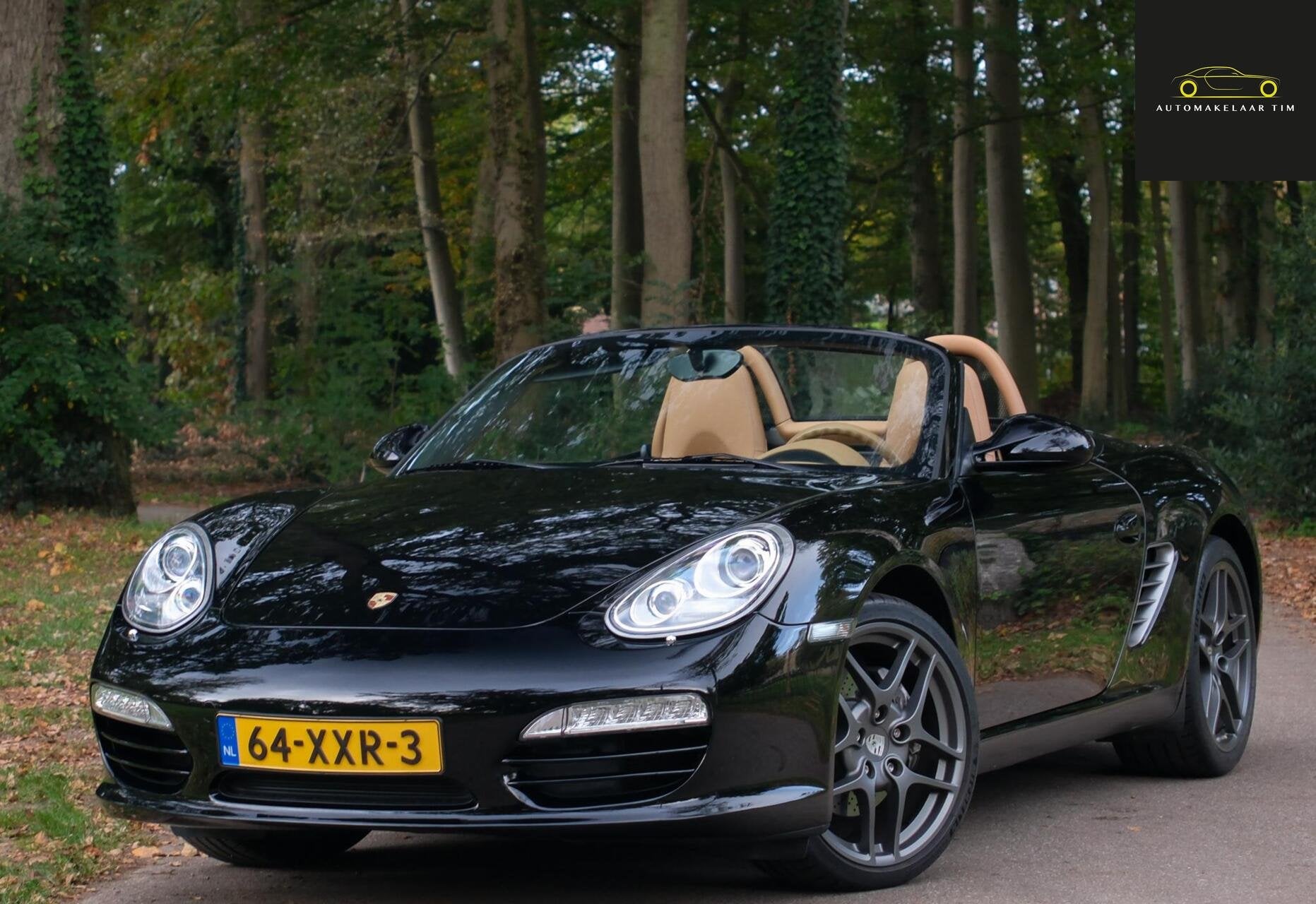 Porsche Boxster 2.9 | Handbak | Sandbeige Leder | CarPlay, Auto's, Euro 5, Achterwielaandrijving, Gebruikt, Beige