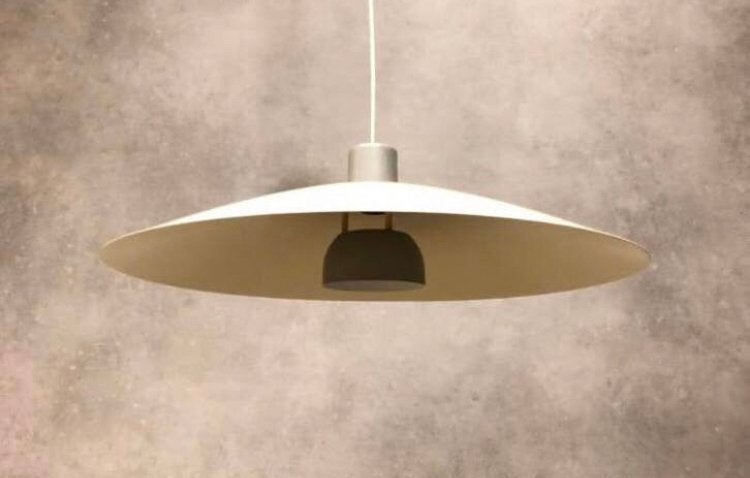 Vintage Ikea hanglamp | heksenhoed | metaal | Ø60 cm, Ophalen of Verzenden, Zo goed als nieuw, Metaal
