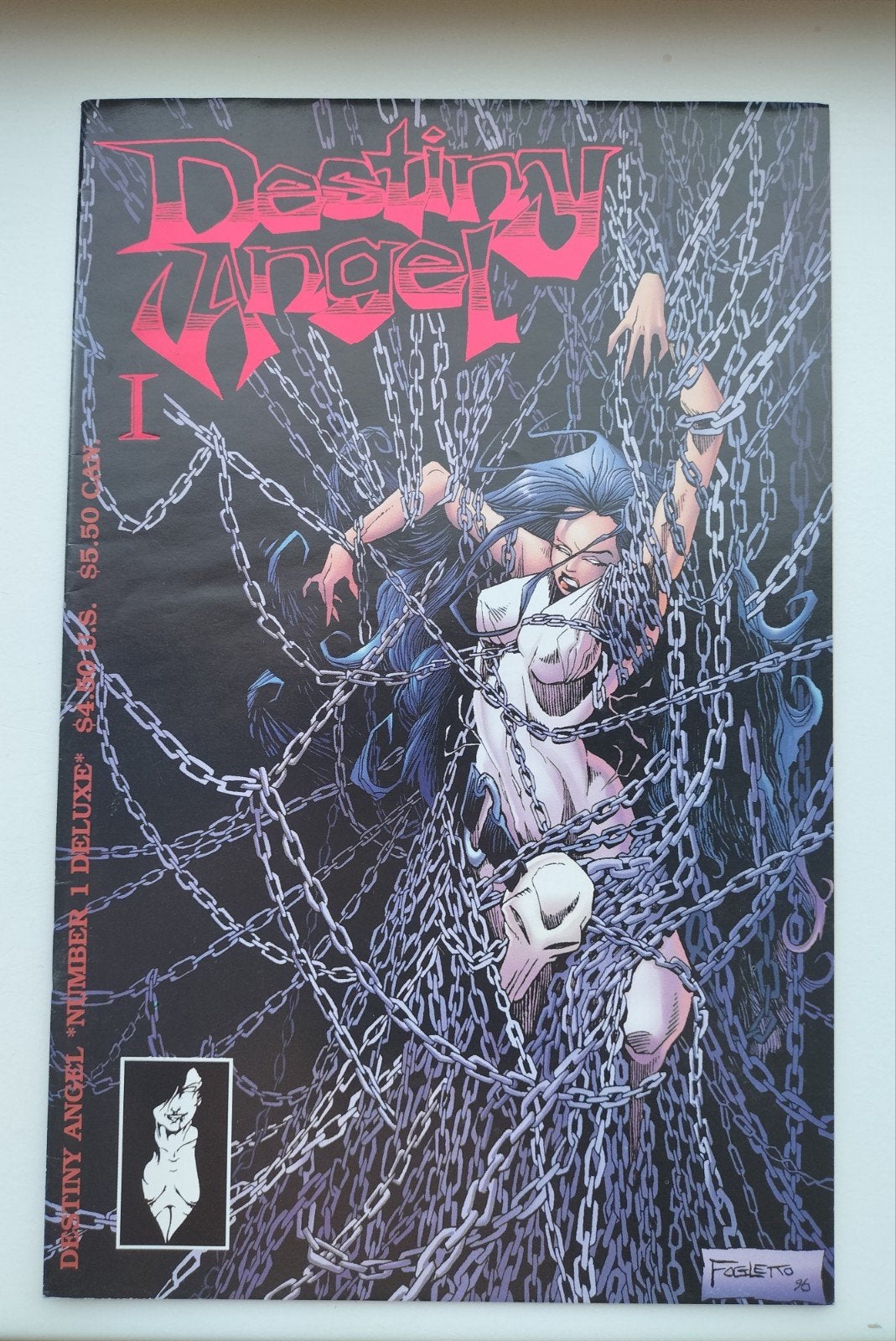 Destiny Angel #1 - Dark Fantasy Comic - Eerste Druk, Eén stripboek, Ophalen of Verzenden, Zo goed als nieuw, Fagileto