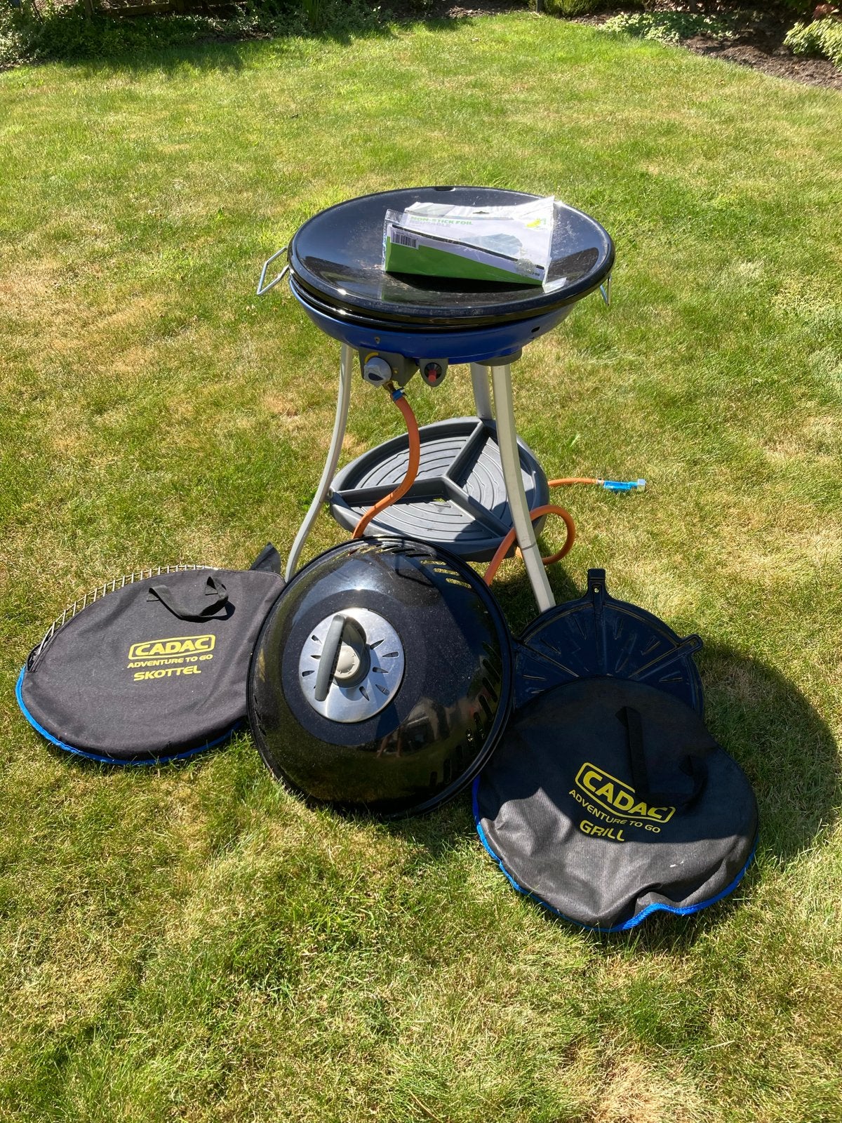 Cadac Skottelbraai met verschillende accessoires, Ophalen, Gebruikt