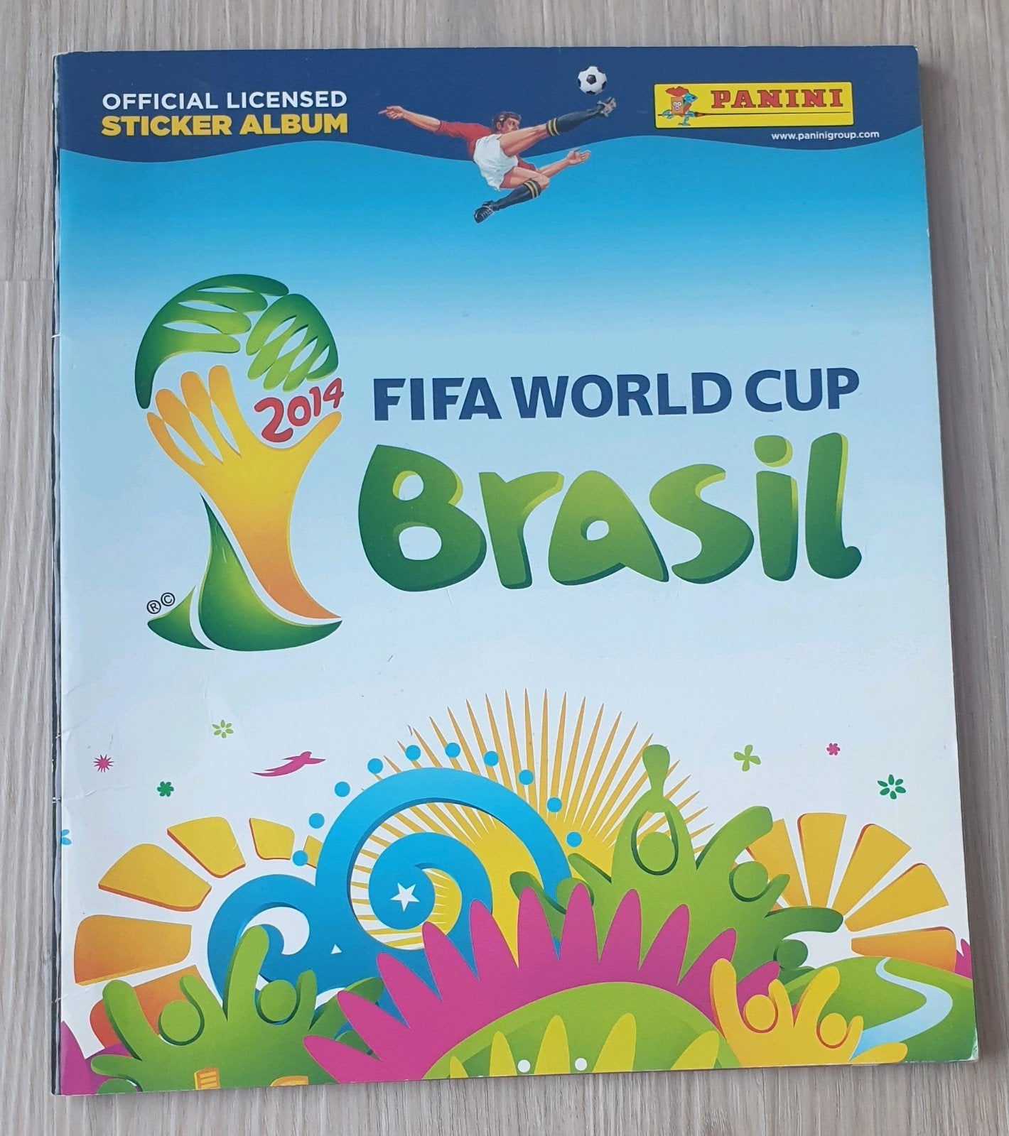 Panini sticker album WK 2014, Ophalen