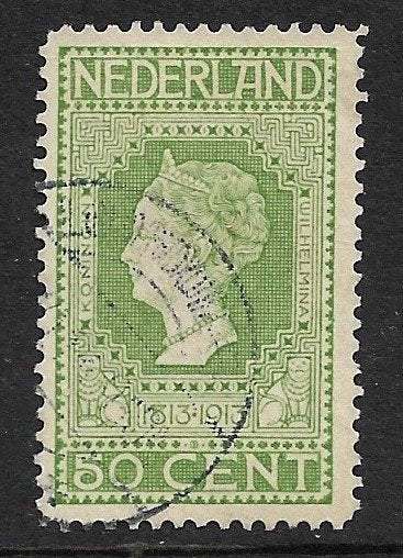 NVPH 97 Jubileumzegel 100 jaar onafhankelijkheid, Postzegels en Munten, Postzegels | Nederland, Ophalen of Verzenden, T/m 1940