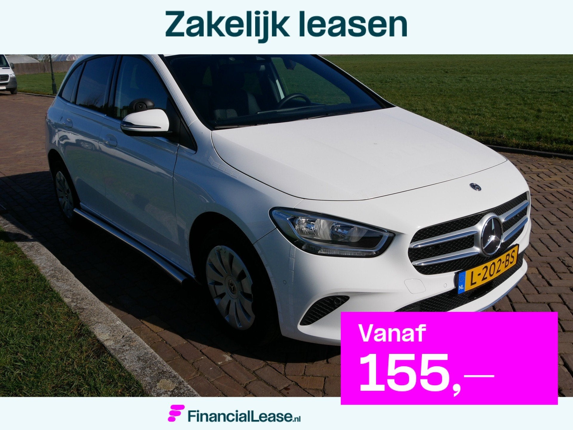Mercedes-Benz B-klasse 200d AUT AC 2021 * EX POLICE MARGE CA, Stof, Gebruikt, 4 cilinders, 150 pk