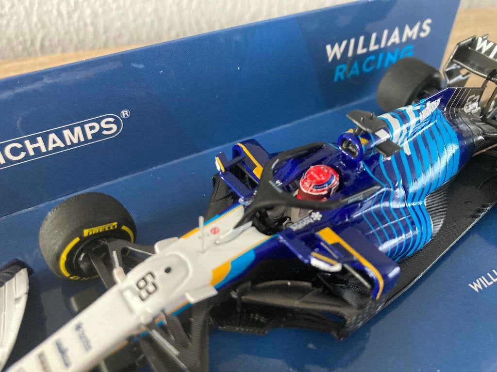 ✅ George Russell 1:43 Williams Racing Mercedes FW43B 2021 F1, Ophalen of Verzenden, Nieuw, Formule 1
