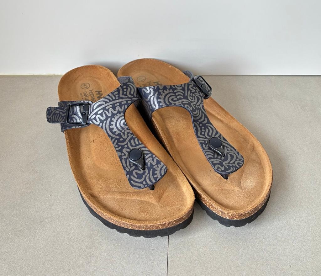 HUMAN NATURE TEEN SLIPPERS MT:41 NIEUW., Verzenden, Zo goed als nieuw