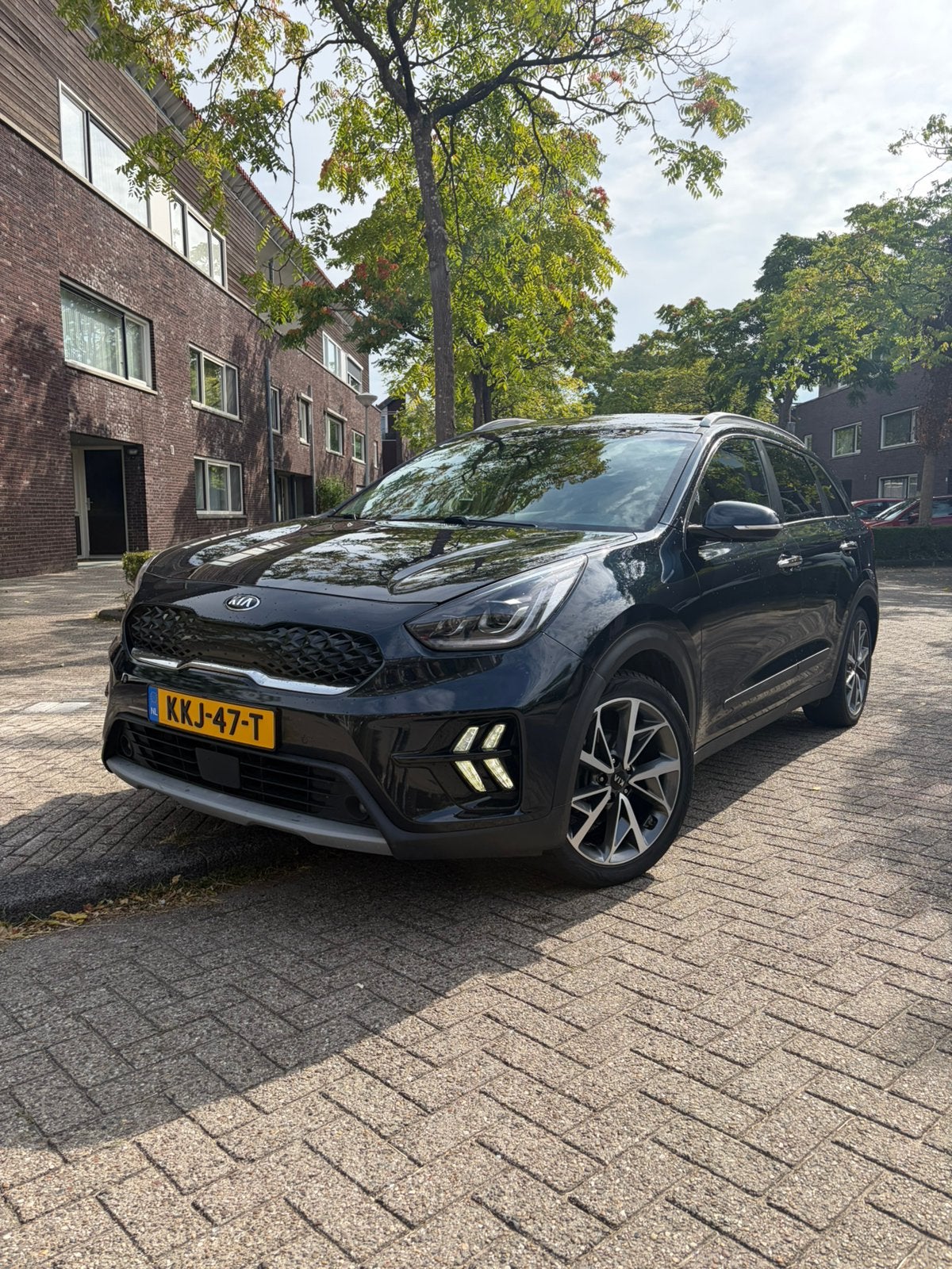 Kia Niro 1.6 GDi Hybrid ExcutiveLine/LEER/ZONNEDAK/XENON!!!, 1580 cc, Blauw, 19 km/l, 1390 kg