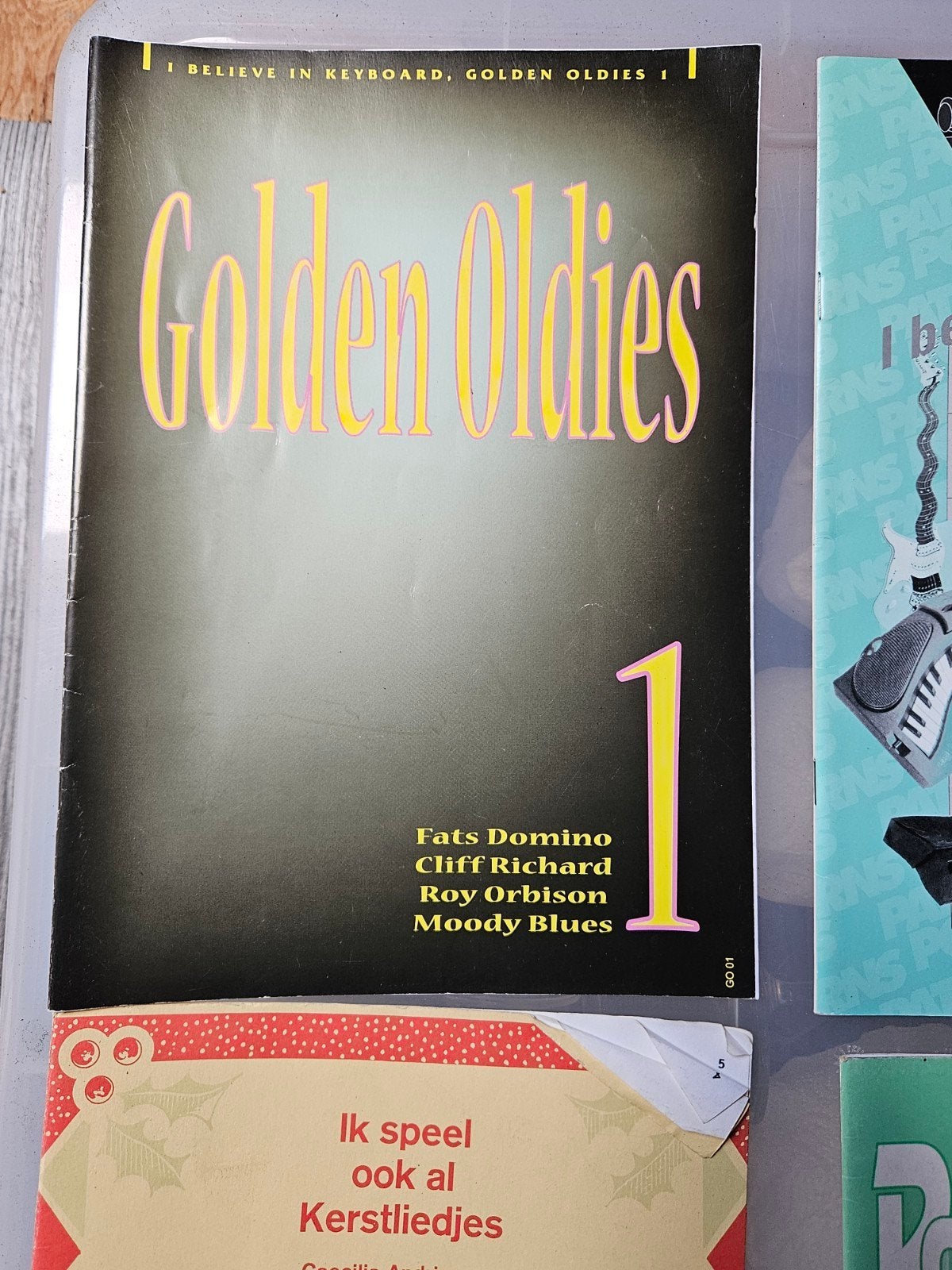 Keyboard lesboeken: Pop, Latin, Golden Oldies, Kerst, Gebruikt, Les of Cursus, Ophalen of Verzenden, Piano