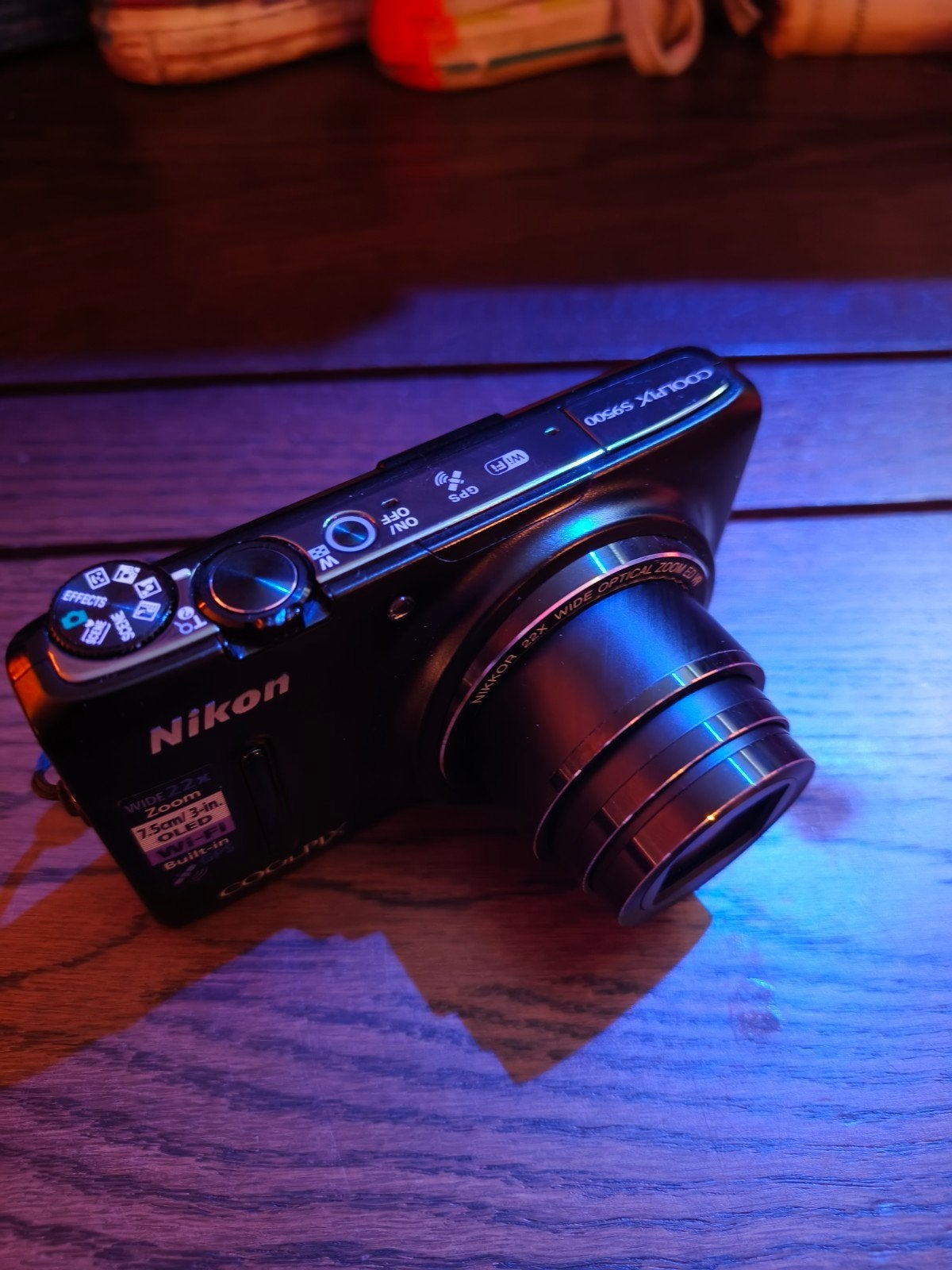 Nikon Coolpix S9500 Compactcamera met 22x optische zoom, Compact, Ophalen of Verzenden, Zo goed als nieuw, Nikon