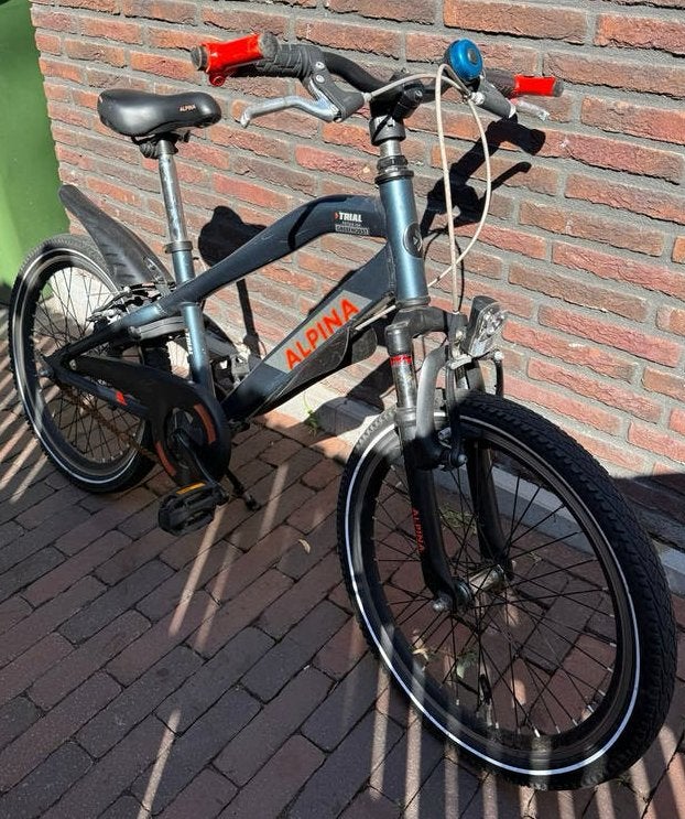 Alpina Trial jongensfiets 20 inch met hand- en terugtraprem, Ophalen, Gebruikt, Terugtraprem, 20 inch of meer