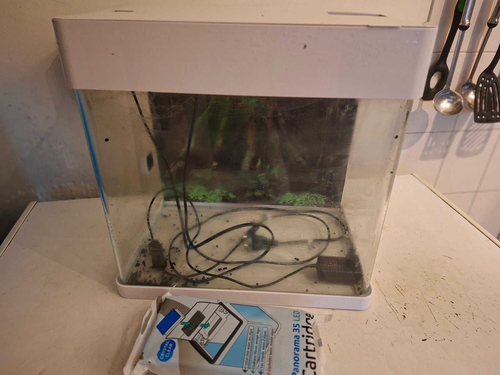 Superfish aquarium, Dieren en Toebehoren, Vissen | Aquaria en Toebehoren, Ophalen, Zo goed als nieuw, Leeg aquarium