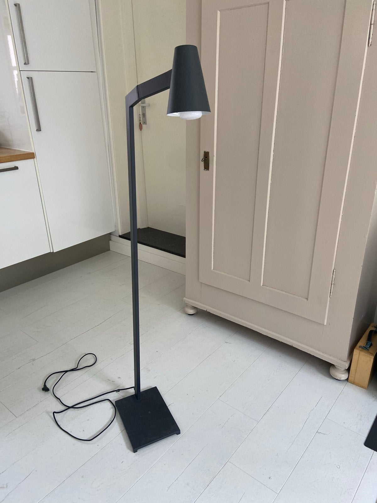 It's About RoMi Biarritz Vloerlamp - Zwart Metaal, Ophalen, Gebruikt, 100 tot 150 cm, E27 (groot)