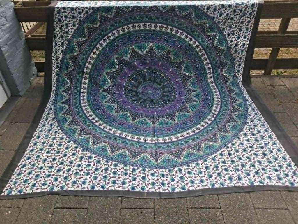 Mandala tafellaken, Ophalen, 240 cm, 210 cm, Nieuw