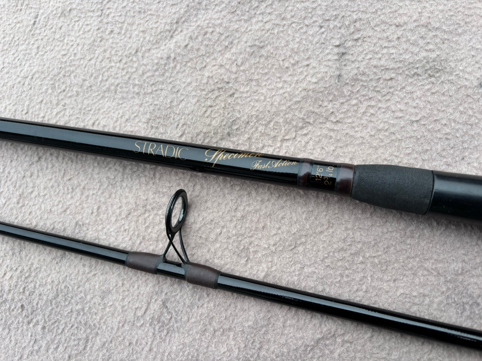 Shimano stradic specimen fast action 12.6ft 2.75lbs hengel, Watersport en Boten, Ophalen, Gebruikt, Werphengel
