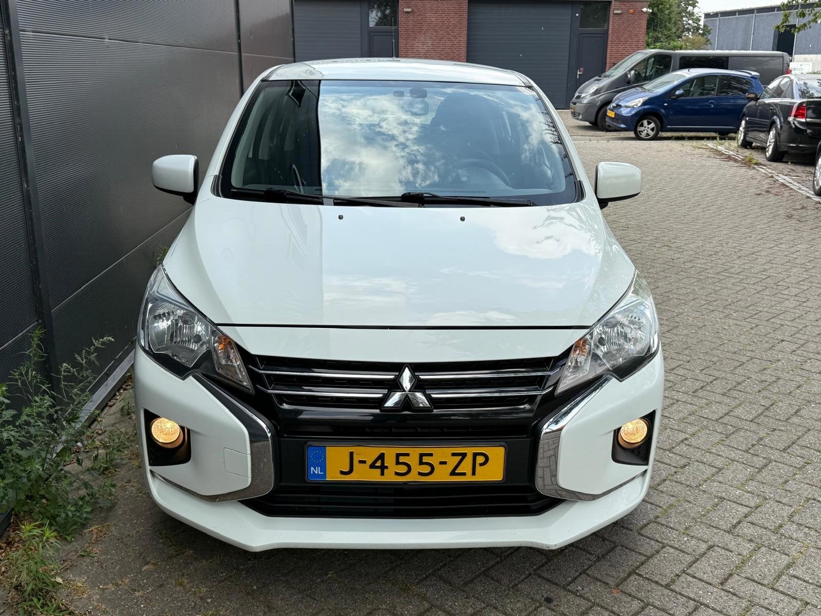 Mitsubishi Space Star 1.0 Cool+/5D/Airco/Elekramen/Nieuw apk, Voorwielaandrijving, Gebruikt, Euro 6, Wit