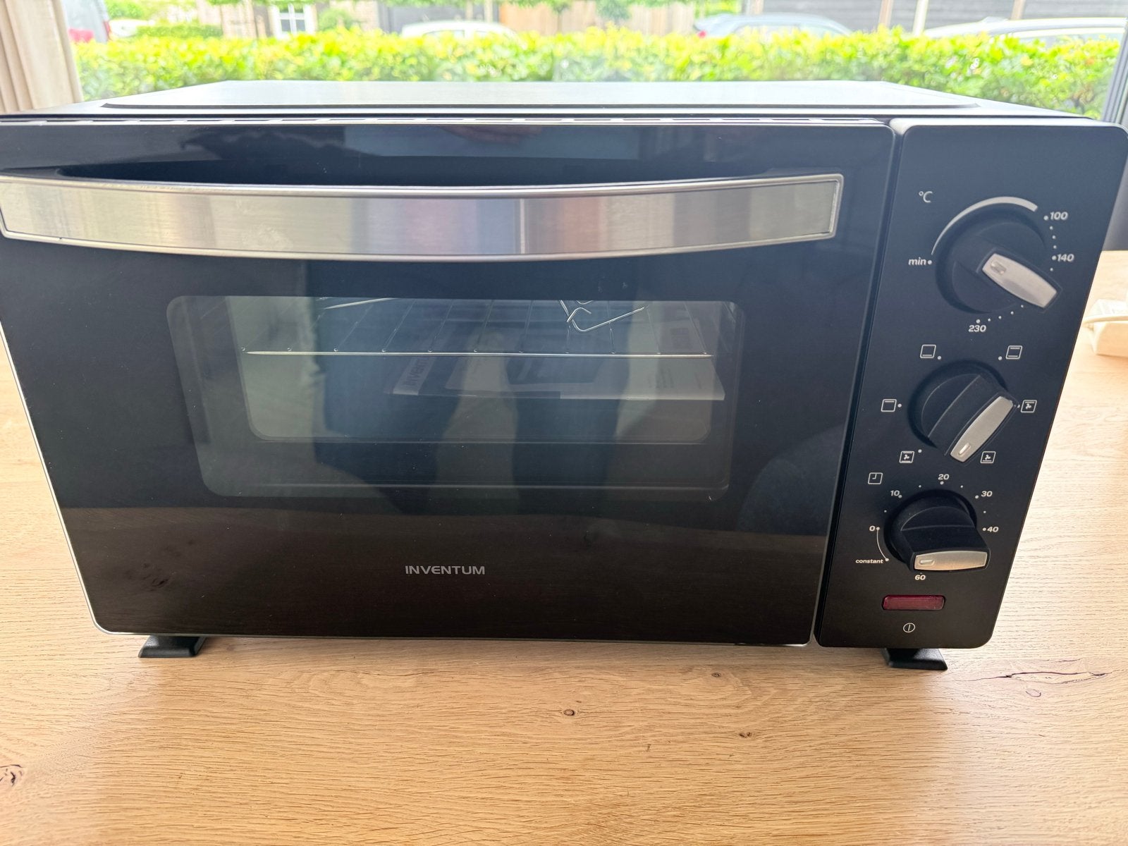 Inventum OV207B Mini-oven - Compact en veelzijdig, Witgoed en Apparatuur, Ovens, Ophalen, Minder dan 45 cm, Zo goed als nieuw