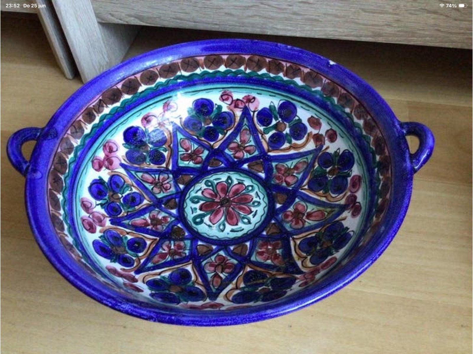 SCHAAL POTTERIE 🌺 DOK P DE OLDE KRUIK 🌺 ZIE DE INFO, Ophalen of Verzenden