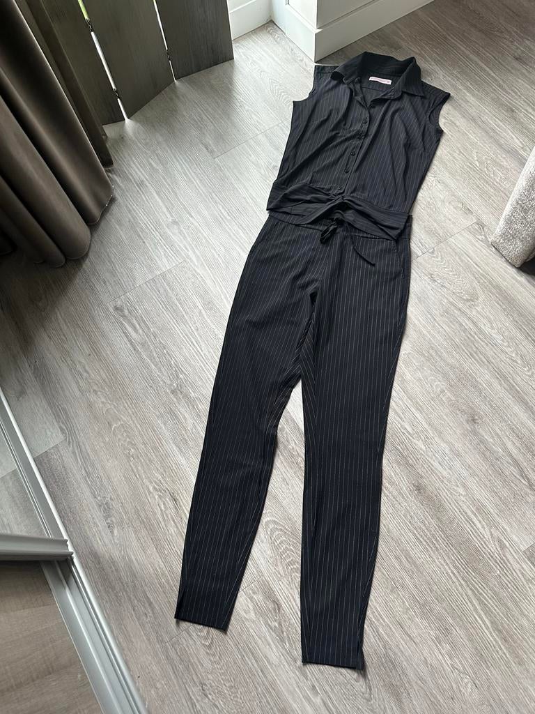 Studio Anneloes Pinstripe Set - Broek S, Top XS, Ophalen of Verzenden, Zo goed als nieuw, Maat 36 (S), Zwart