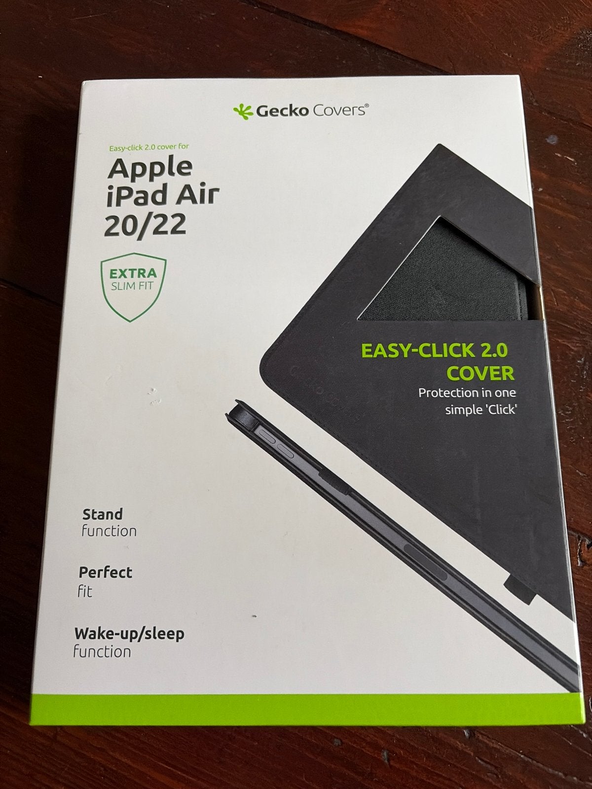 Gecko Covers Easy-Click 2.0 hoes voor Apple iPad Air 20/22, Computers en Software, Ophalen of Verzenden, Zo goed als nieuw, Apple iPad Air