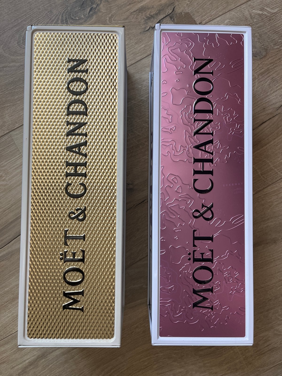 Moët & Chandon Geschenkdozen - Lege Dozen, Mc, Mc, Ophalen of Verzenden, Zo goed als nieuw