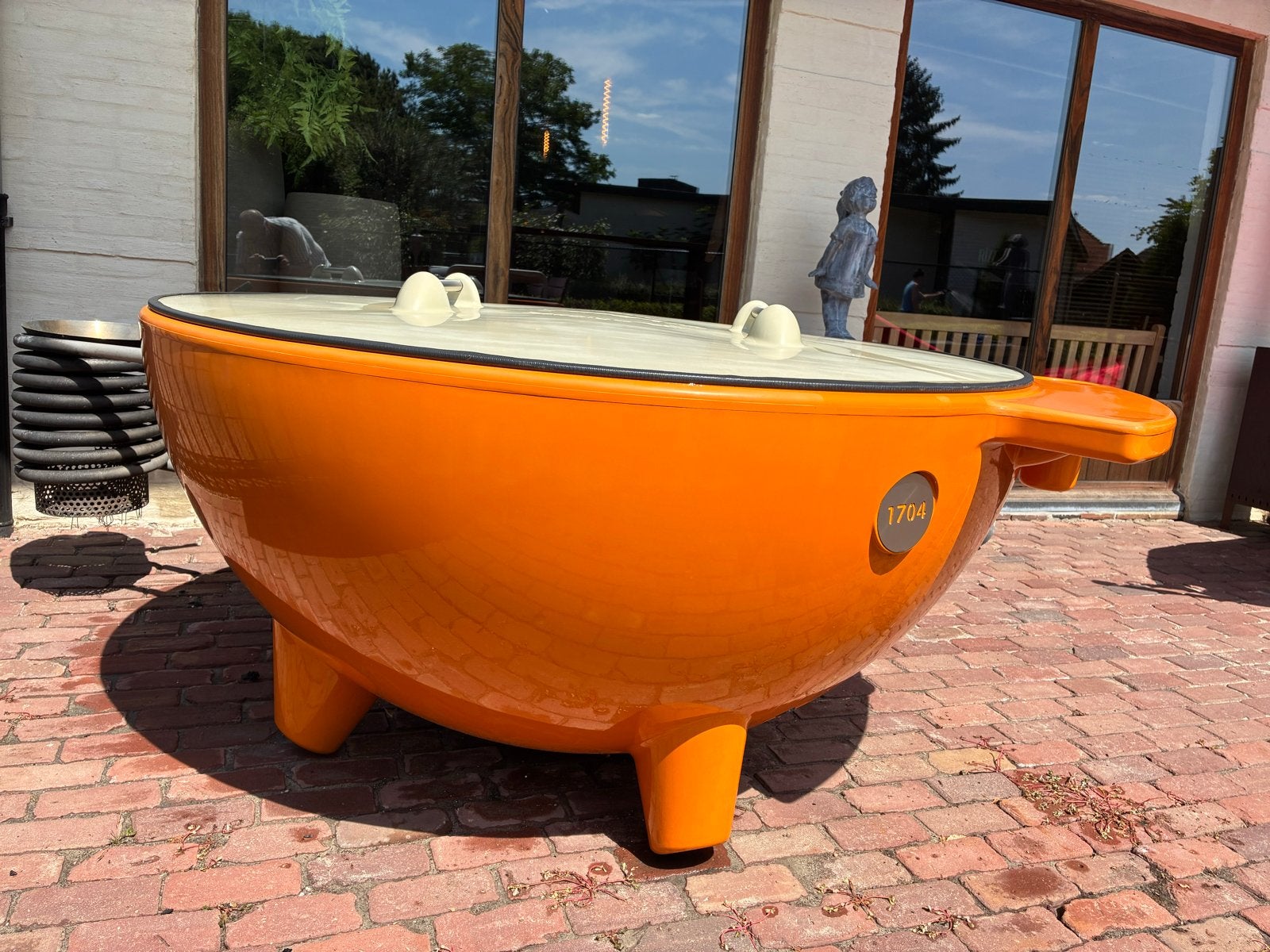 WELTEVREE DUTCHTUB Original Oranje - Showroommodel, Ophalen, Zo goed als nieuw, Vast